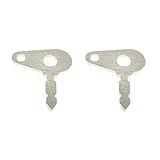 Manioiity 2 Peças 3107556R1 Chaves De Ignição T250 Compatível Com Capa Trator 770 780 880 885 990 995 996 Trator Colheitadeira 354 364 384 385 454 Compatível Com Massey Ferguson TO35 25 384 5 E 50 65