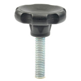 Manípulo Macho Knob Termoplástico 60mm M8 X 50 Com 20 Peças