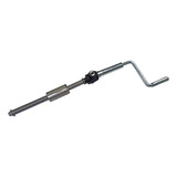 Manivela C  Fuso Para Cama Hospitalar  Inox  420mm De Curso