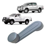 Manivela Do Vidro Toyota Hilux 2005 2015 Cinza nylon 