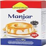 Manjar Lowcucar Sabor Coco Zero Acucares 45g