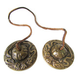 Manjira Tibetana Cimbalo Em