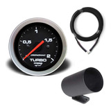 Manômetro Cronomac Turbo 2kg Sport Kit Instal 4 75m Copo
