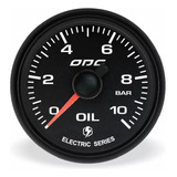 Manômetro Dakar Full Color Oil 10 Bar 52mm Elétrico Óleo Odg