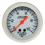 Manômetro De Combustível 10 Bar 52 Mm Spa Turbo