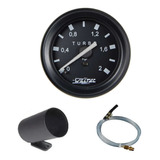 Manômetro De Pressão Do Turbo Scania Kit Instalação Copo