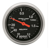 Manômetro De Pressão Do Turbo vácuo Sport comp