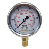 Manômetro Diam 63mm 2 1 2 Escala 0 50 Kgf cm2 X 750 Psi