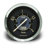 Manômetro Do Turbo 2kg Volks Bege 52mm Cronomac
