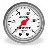 Manômetro Odg Drag Pressão Turbo Boost 1 Bar 52mm