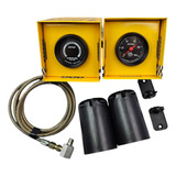 Manômetro Odg Óleo Hallmeter Copo Aeroquipe 52mm