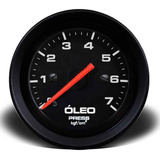 Manômetro Pressão De Óleo 52mm Mecânico 7kg Street Cronomac