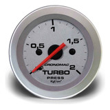 Manômetro Pressão Turbo Cronomac Racing 52mm