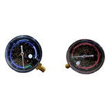 Manômetro Refrigeracão Manifold Baixa E Alta R12 r22 r134