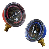 Manômetro Refrigeracão Manifold Baixa E Alta R12 r22 r134