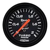 Manômetro Relogio Indicador Pressão Turbo 52mm 2ba