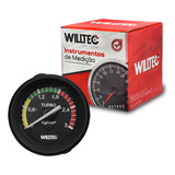 Manômetro Relogio Marcador Pressão Turbo 52mm 3bar Kg