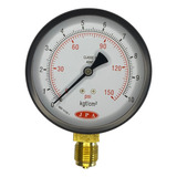 Manômetro Reto Dn 100mm 150psi X 10kg Aço Carbono