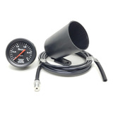 Manômetro Turbo Caminhão 0 3kg cm2 Copo Kit Cabo