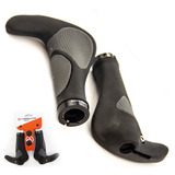 Manopla Absolute Eg3 Com Bar End Preto Borracha