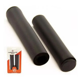 Manopla Absolute Nbr1 Silicone Bike Preta Mtb Espuma Guidão