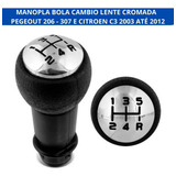 Manopla Alavanca Bola Câmbio Peugeot 206 207 307 Citroen C3