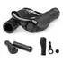 Manopla Anatômica Com Bar Ends Confort De Guidão Bicicleta Cor Preto