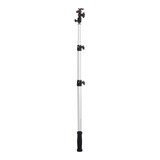 Manopla Bastão Monopé 1 70m Com Suporte P Flash E Sombrinha