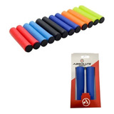 Manopla Bicicleta Bike Mtb Silicone Absolute Cores Cor Azul claro