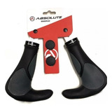 Manopla Bike Bicicleta Absolute Eg3 Com Trava E Bar End Cor