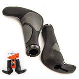 Manopla Bike C Duas Travas E Bar End Absolute Eg3
