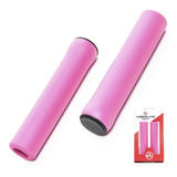 Manopla Bike Mtb Absolute Super Leve Elite Silicone Rosa