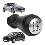 Manopla Bola Alavanca Cambio Peugeot 206 207 Top Cromado