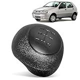 Manopla Bola De Alavanca De Cambio Para Palio Fire Siena Strada Weekend G2 2001 A 2009 Preto