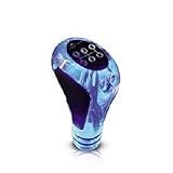 Manopla Bola De Câmbio Azul Iluminada 5 Autopoli Ap560 Universal Sem Limitador Ré