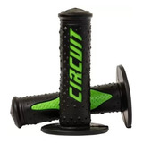 Manopla Circuit v Cross trilha off Road Preto verde