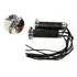Manopla Custom Couro Preta Kasinski Mirage 150 Magik 125 7/8