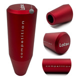 Manopla De Cambio Competition Lotse Esportiva Vermelha 