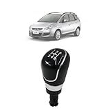 Manopla De Câmbio NAT Preta Metálica Clássica Para Carro