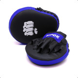 Manopla De Foco Aparador Para Treino Muay Thai Boxe Durável Cor Azul