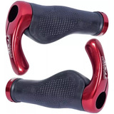 Manopla De Guidão Mtb Tsw Anatomica Bar End Vermelho Sku5811