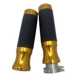 Manopla Esportiva Universal Evolution Racing Dourada