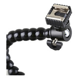 Manopla Gorilla Com Suporte Para Led E Flash Cor Preto