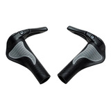 Manopla Punho Anatômico Com Bar End apoio De Guidão Bike M2 Cor Preto
