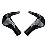 Manopla Punho Anatômico Com Bar End Apoio De Guidão Bike M2