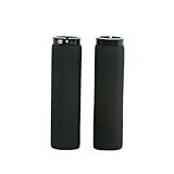 Manopla Punho Bike Espuma Anti Derrapante Com Trava Confort  Preto 