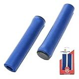 Manopla Punho Bike MTB Absolute NBR1 Azul Escuro