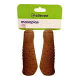 Manopla Punho Elleven Bike Marrom Retrô Ergonômica 130mm