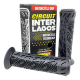 Manopla Punho Moto Circuit Interlagos Preta par 