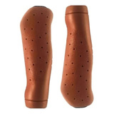 Manopla Punho Para Bike Elleven Espuma Borracha Mtb Marrom
